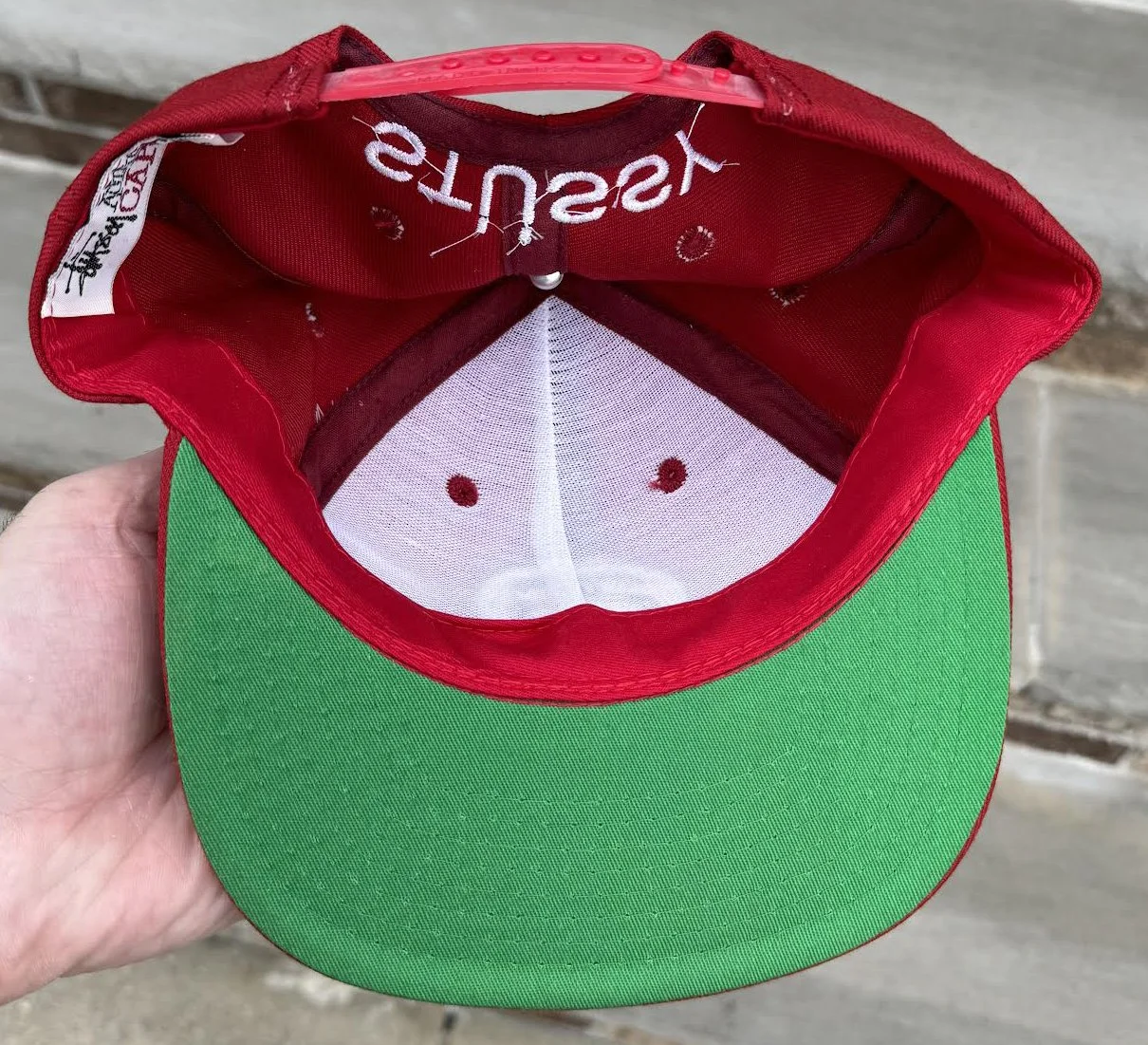 90s old stussy cap 